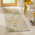 thumbnail image 1 of SAFAVIEH Evoke Pavel Floral Runner Rug, Grey/Gold, 2'2" x 9', 1 of 6