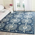 thumbnail image 1 of SAFAVIEH Evoke Rado Floral Medallion Area Rug, Navy/Ivory, 4' x 6', 1 of 5