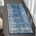 thumbnail image 1 of SAFAVIEH Evoke Ronald Bordered Runner Rug, Navy/Ivory, 2'2" x 13', 1 of 9
