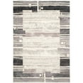 thumbnail image 1 of SAFAVIEH Evoke Roydon Abstract Bordered Area Rug, Cream/Dark Grey, 5'1" x 7'6", 1 of 9