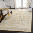 thumbnail image 1 of SAFAVIEH Evoke Stamen Bordered Area Rug, Gold/Ivory, 5'3" x 7'6", 1 of 8