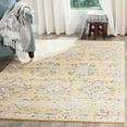 thumbnail image 1 of SAFAVIEH Evoke Stamen Bordered Area Rug, Gold/Ivory, 9' x 12', 1 of 7