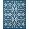 thumbnail image 1 of SAFAVIEH Evoke Stamen Bordered Area Rug, Royal/Ivory, 10' x 14', 1 of 13