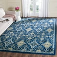 thumbnail image 1 of SAFAVIEH Evoke Stamen Bordered Area Rug, Royal/Ivory, 9' x 12', 1 of 6