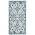 thumbnail image 1 of SAFAVIEH Evoke Stamen Traditional Bordered Area Rug, Ivory/Light Blue, 2'2" x 4', 1 of 5