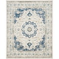 thumbnail image 1 of SAFAVIEH Evoke Teale Bordered Area Rug, Ivory/Blue, 12' x 18', 1 of 6