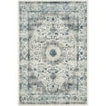 thumbnail image 1 of SAFAVIEH Evoke Teale Bordered Area Rug, Ivory/Grey, 5'3" x 7'6", 1 of 7