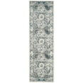 thumbnail image 1 of SAFAVIEH Evoke Teale Bordered Runner Rug, Ivory/Grey, 2'2" x 17', 1 of 6