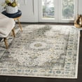 thumbnail image 1 of SAFAVIEH Evoke Teale Traditional Bordered Area Rug, Grey/Gold, 4' x 6', 1 of 7