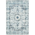 thumbnail image 1 of SAFAVIEH Evoke Teale Traditional Bordered Area Rug, Grey/Ivory, 6'7" x 9', 1 of 6