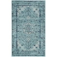 thumbnail image 1 of SAFAVIEH Evoke Teale Traditional Bordered Area Rug, Light Blue, 3' x 5', 1 of 6