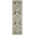thumbnail image 1 of SAFAVIEH Evoke Teale Traditional Bordered Runner Rug, Grey/Gold, 2'2" x 7', 1 of 6