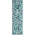 thumbnail image 1 of SAFAVIEH Evoke Teale Traditional Bordered Runner Rug, Light Blue, 2'2" x 11', 1 of 6