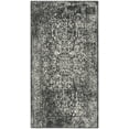 thumbnail image 1 of SAFAVIEH Evoke Trena Floral Area Rug, Black/Grey, 2'2" x 4' - Traditional Design, Black & Grey, Non-Shedding & Easy Cleaning, Ideal for Living Room, Bedroom, Dining Space, Entryway, Bathroom, Bedside, 1 of 6