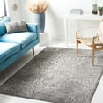 thumbnail image 1 of SAFAVIEH Square Rug 3' - Evoke Collection - Traditional Design, Grey & Ivory, Non-Shedding & Easy Cleaning, Ideal for Living Room, Bedroom, Dining Space, 1 of 13