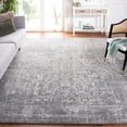 thumbnail image 1 of SAFAVIEH Area Rug 8x10 - Evoke Collection - Large - Traditional Design, Silver & Ivory, Non-Shedding & Easy Cleaning, Ideal for Living Room, Bedroom, Dining Space, 1 of 13
