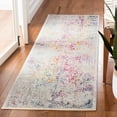 thumbnail image 1 of SAFAVIEH Runner Rug 2'2"x7' - Evoke Collection - Traditional Design, Ivory & Fuchsia, Non-Shedding & Easy Cleaning, Ideal for Living Room, Bedroom, Dining Space, Entryway, Hallway, Kitchen, 1 of 11