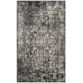 thumbnail image 1 of SAFAVIEH Evoke Trena Traditional Distressed Area Rug, Black/Grey, 3' x 5', 1 of 6