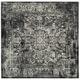 thumbnail image 1 of SAFAVIEH Evoke Trena Traditional Distressed Area Rug, Black/Grey, 6'7" x 6'7" Square, 1 of 10