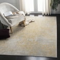 thumbnail image 1 of SAFAVIEH Area Rug 6'7"x9' - Evoke Collection - Traditional Design, Ivory & Gold, Non-Shedding & Easy Cleaning, Ideal for Living Room, Bedroom, Dining Space, 1 of 12