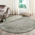 thumbnail image 1 of SAFAVIEH Evoke Trena Traditional Distressed Area Rug, Silver/Ivory, 3' x 3' Round, 1 of 8
