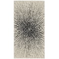 thumbnail image 1 of SAFAVIEH Evoke Vana Abstract Area Rug, Black/Ivory, 2'2" x 4', 1 of 8