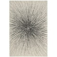 thumbnail image 1 of SAFAVIEH Evoke Vana Abstract Area Rug, Black/Ivory, 5'3" x 7'6", 1 of 6