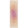 thumbnail image 1 of SAFAVIEH Evoke Vana Abstract Runner Rug, Fuchsia/Cream, 2'2" x 11', 1 of 9