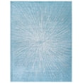 thumbnail image 1 of SAFAVIEH Evoke Vana Abstract Area Rug, Aqua/Ivory, 9' x 12', 1 of 9