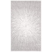 SAFAVIEH Evoke Vana Abstract Area Rug, Dark Grey/Ivory, 3' x 5'
