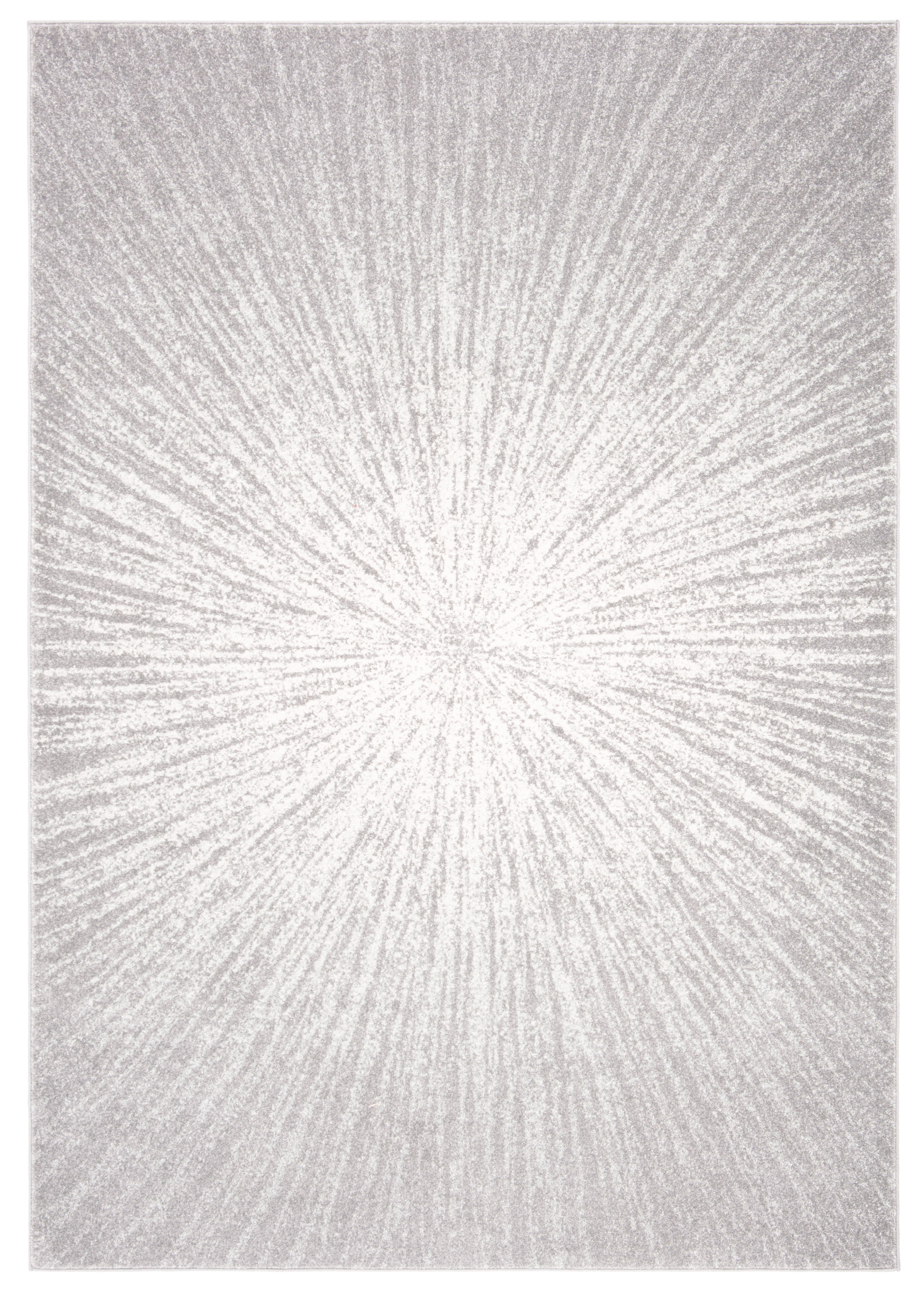 SAFAVIEH Evoke Vana Abstract Area Rug, Dark Grey/Ivory, 5'3" x 7'6"