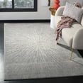 thumbnail image 1 of SAFAVIEH Evoke Vana Abstract Area Rug, Dark Grey/Ivory, 6'7" x 9', 1 of 6