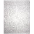 thumbnail image 1 of SAFAVIEH Evoke Vana Abstract Area Rug, Dark Grey/Ivory, 9' x 12', 1 of 10
