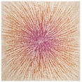thumbnail image 1 of SAFAVIEH Evoke Vana Abstract Area Rug, Fuchsia/Cream, 6'7" x 6'7" Square, 1 of 10