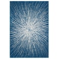 thumbnail image 1 of SAFAVIEH Evoke Vana Abstract Area Rug, Navy/Ivory, 5'3" x 7'6", 1 of 11