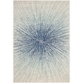 thumbnail image 1 of SAFAVIEH Evoke Vana Abstract Area Rug, Royal/Ivory, 6'7" x 9', 1 of 8