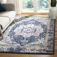 thumbnail image 1 of SAFAVIEH Evoke Westley Bordered Area Rug, Navy/Gray, 6'7" x 6'7" Square, 1 of 9