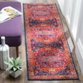 thumbnail image 1 of SAFAVIEH Evoke Westley Bordered Runner Rug, Fuchsia/Orange, 2'2" x 13', 1 of 8