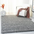 thumbnail image 1 of Safavieh Evolution Rothesay Solid Shag Area Rug, Gray, 2'7" x 5', 1 of 11