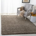 thumbnail image 1 of Safavieh Evolution Rothesay Solid Shag Area Rug, Brown, 4' x 6', 1 of 11