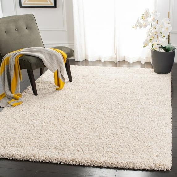 Safavieh Evolution Rothesay Solid Shag Area Rug, Ivory, 8' x 10'