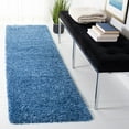 thumbnail image 1 of Safavieh Evolution Rothesay Solid Shag Runner Rug, Blue, 2'2" x 8', 1 of 11
