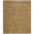 thumbnail image 1 of SAFAVIEH Express Juan Solid Plush Polyester Shag Area Rug, Beige, 5' x 8', 1 of 4