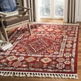 thumbnail image 1 of Safavieh Farmhouse Bloom Southwestern Area Rug, Red/Ivory, 6'3" x 6'3" Square, 1 of 11