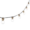 thumbnail image 1 of SAFAVIEH Farrynn 10-Light G40 Black Metal Outdoor String Light, 1 of 7