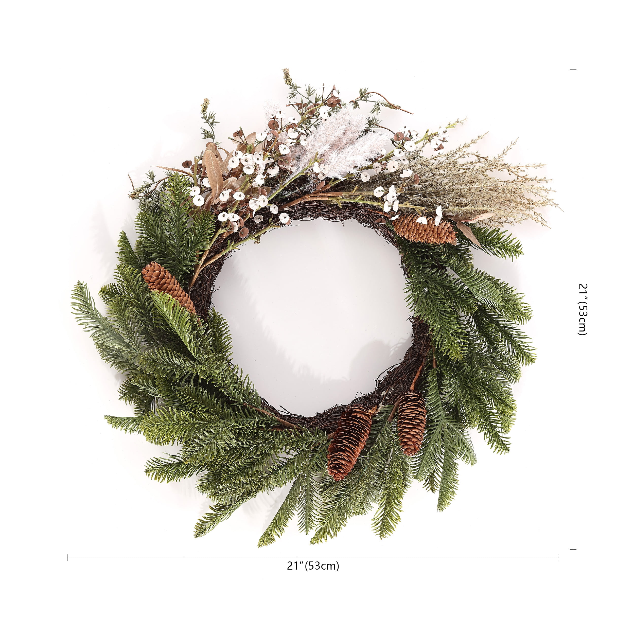 Safavieh Pine & Olive Leaf Wreath