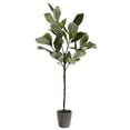 thumbnail image 1 of SAFAVIEH Faux 51 Inch Magnolia Potted Tree, Grey, 1 of 6