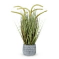 thumbnail image 1 of SAFAVIEH Faux Grass 21" Potted Plant, Green, 1 of 5