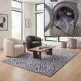 thumbnail image 1 of SAFAVIEH Faux Hide Crawford Camo Area Rug, Ivory/Black, 6' x 6' Square, 1 of 12