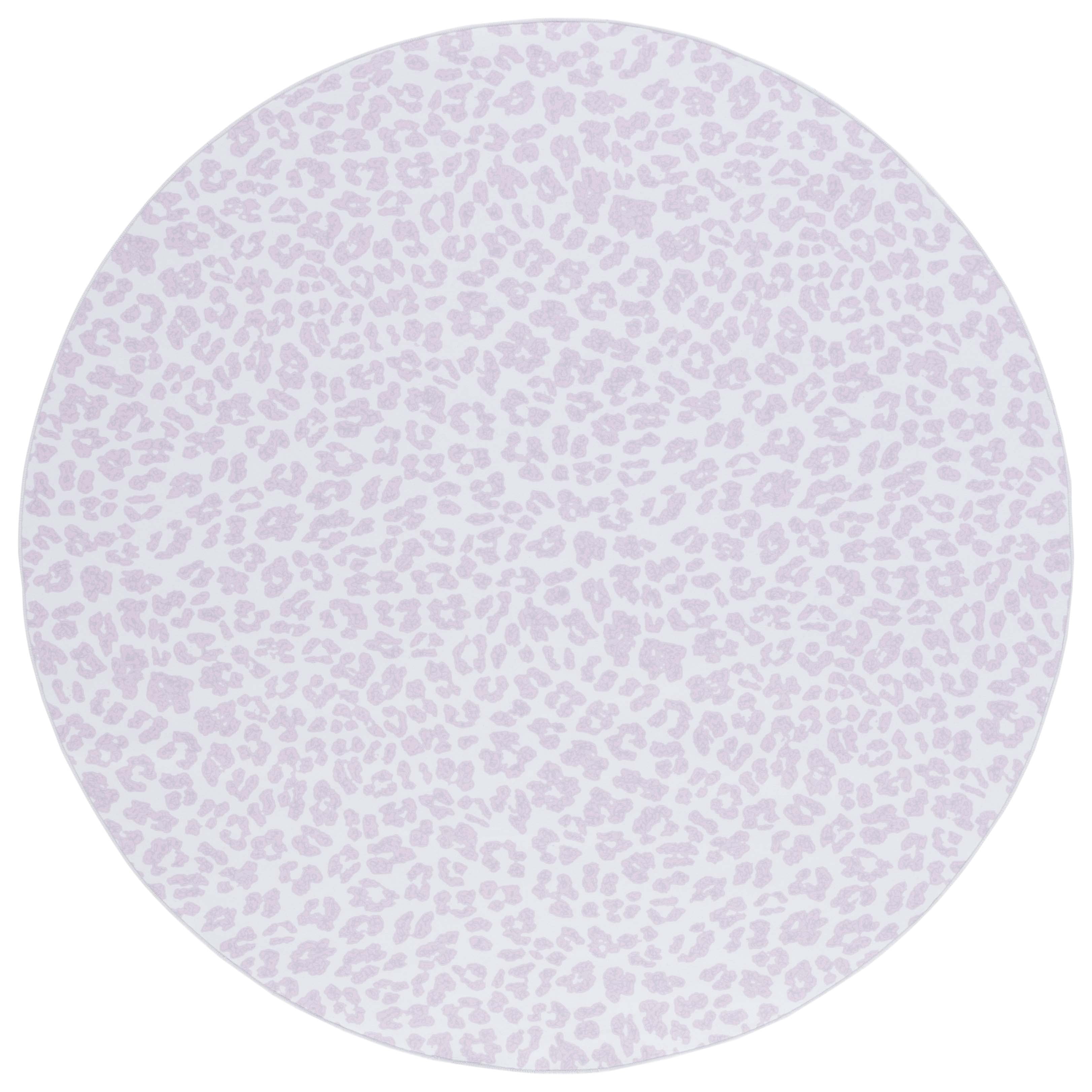 Camo Round Rug SAFAVIEH Faux Hide Crawford Camo Area Rug, Ivory/Pink, 6' x 6' Round ...